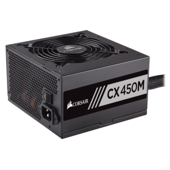 Sursa Semi-Modulara Corsair ECX450M, 450W, 80 PLUS Bronze, ATX 2.4, PFC Activ, Negru Sursa Semi-Modulara Corsair ECX450M, 450W, 80 PLUS Bronze, ATX 2.4, PFC Activ, Negru