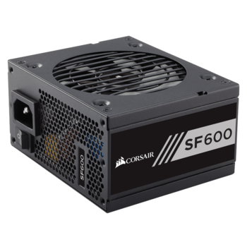 Sursa Semi-Modulara Corsair SF600, 600W, 80 PLUS Gold, ATX 2.4, PFC Activ, Negru Sursa Semi-Modulara Corsair SF600, 600W, 80 PLUS Gold, ATX 2.4, PFC Activ, Negru