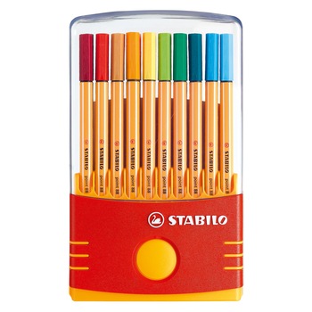 Portofel Stabilo ColorParade 20 Fineliner Point 88 0.4 mm Portofel Stabilo ColorParade 20 Fineliner Point 88 0.4 mm