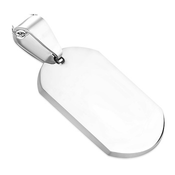 Pandantiv otel inox placuta de identificare BeSpecial PSL1148 - 2.8 cm Pandantiv otel inox placuta de identificare BeSpecial PSL1148 - 2.8 cm