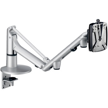 Suport Novus argintiu flexibil pentru monitor LiftTEC-Arm II, cu montare pe birou Suport Novus argintiu flexibil pentru monitor LiftTEC-Arm II, cu montare pe birou