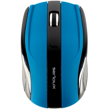 Mouse Wireless Serioux Rainbow 400, USB, Albastru Mouse Wireless Serioux Rainbow 400, USB, Albastru