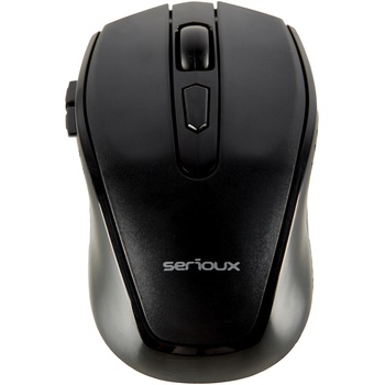 Mouse Wireless Serioux Pastel 600, USB, Negru Mouse Wireless Serioux Pastel 600, USB, Negru