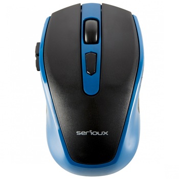 Mouse Wireless Serioux Pastel 600, USB, Albastru Mouse Wireless Serioux Pastel 600, USB, Albastru
