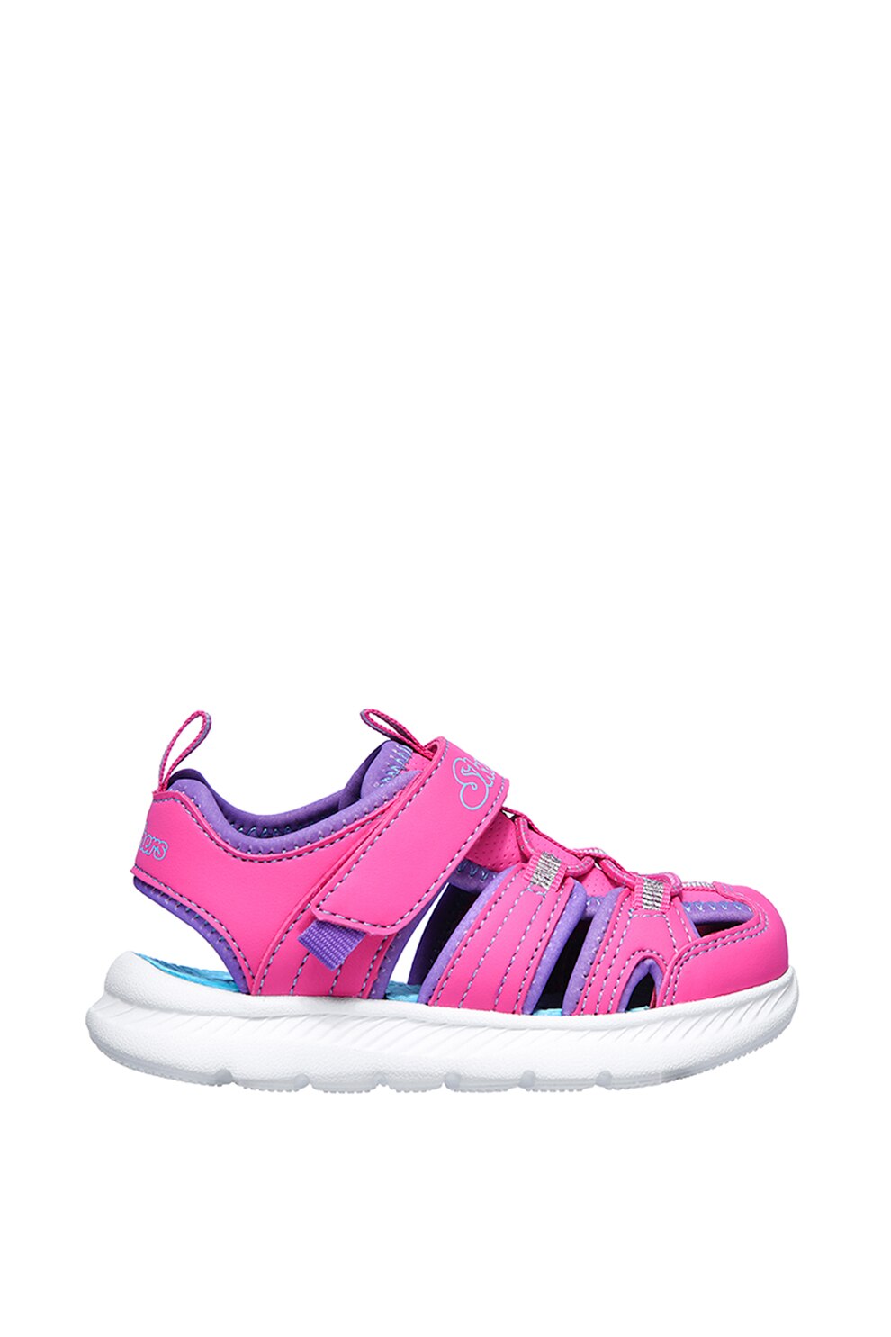 Skechers, Sandale de piele ecologica C-Flex