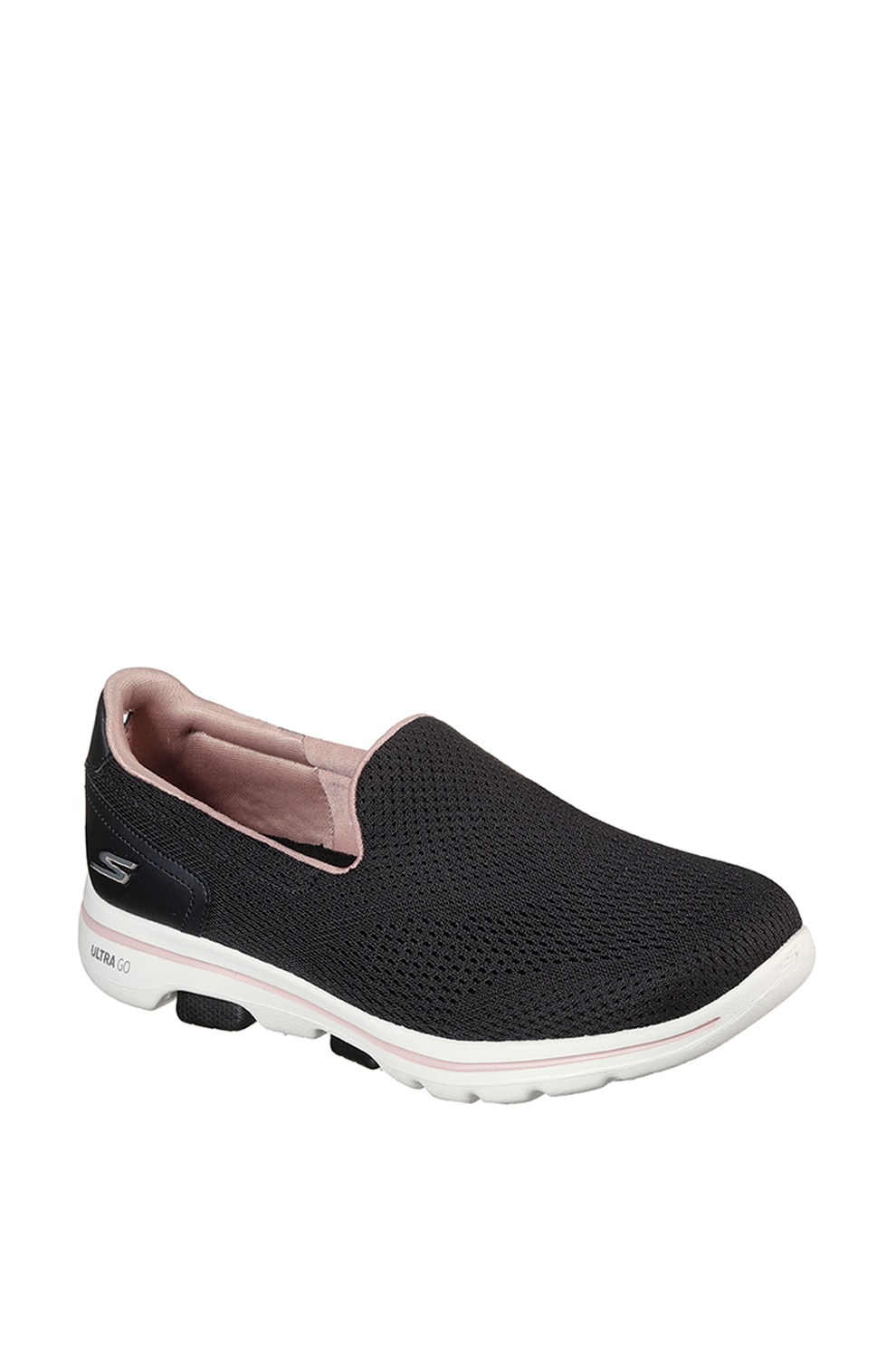 Skechers, Pantofi sport slip-on GOwalk 5 - Ocean Sparkle