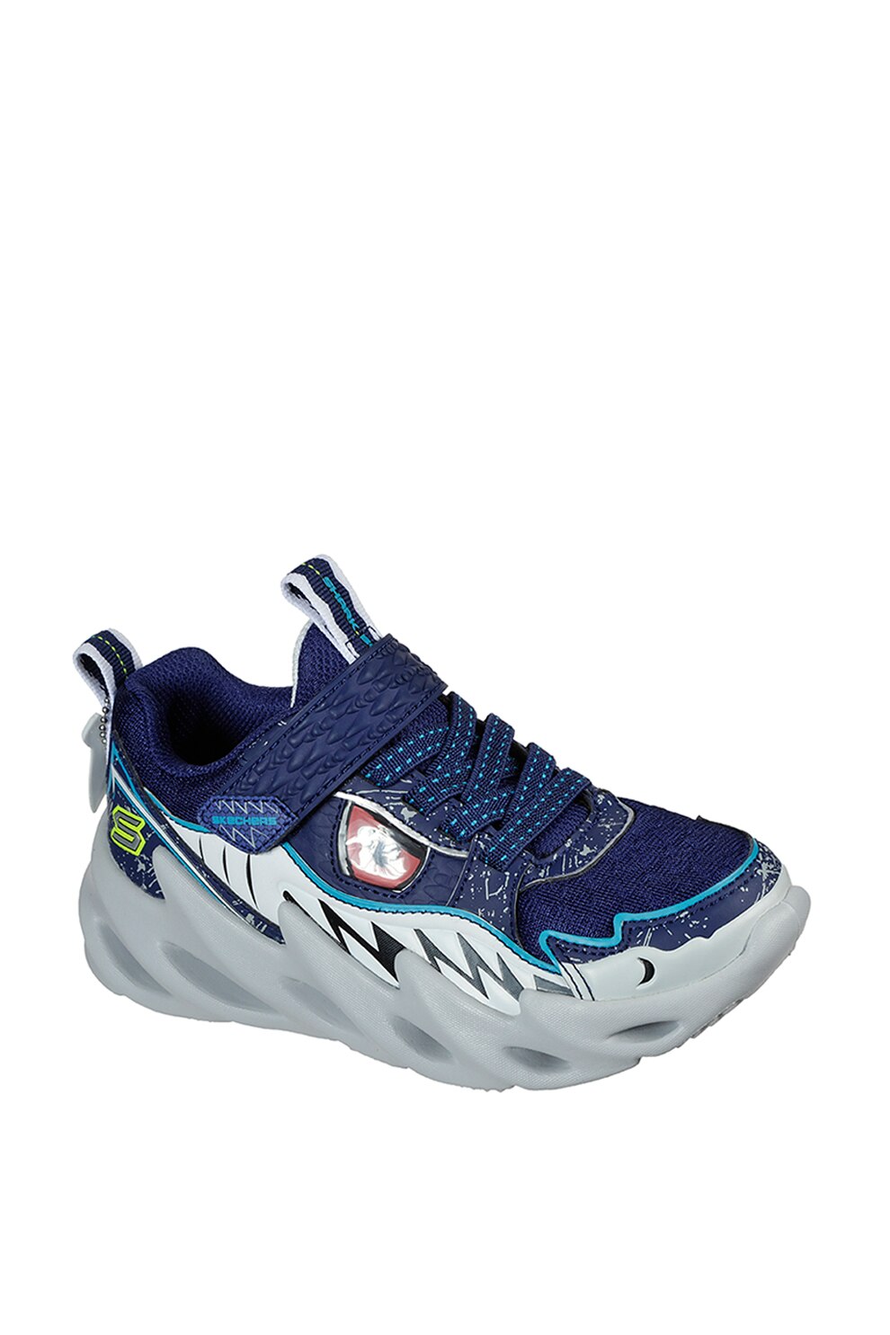 Skechers, Pantofi sport cu velcro Shark-Bots
