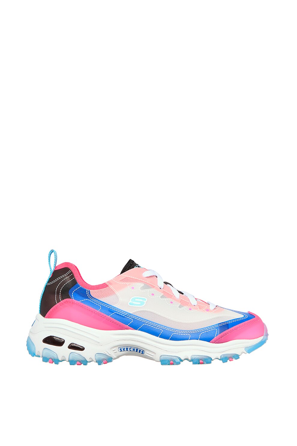 Skechers, Pantofi sport cu detalii contrastante D'LITES-FRESH AIR