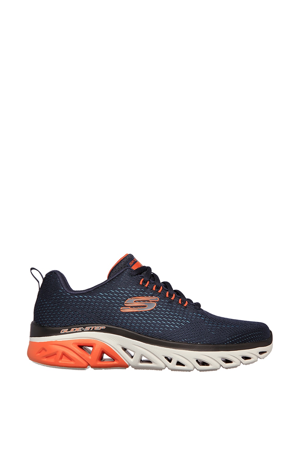 Skechers, Pantofi sport de plasa cu aspect colorblock Glide