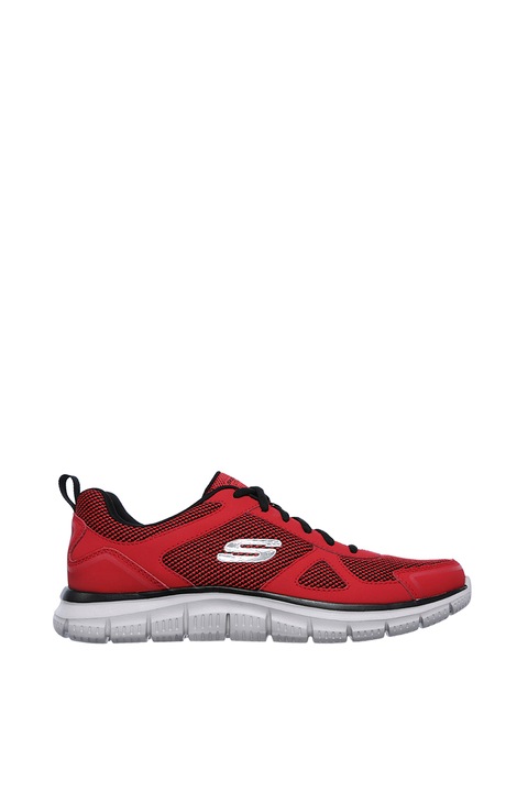 Skechers, Pantofi sport cu detalii de piele Track Bucolo