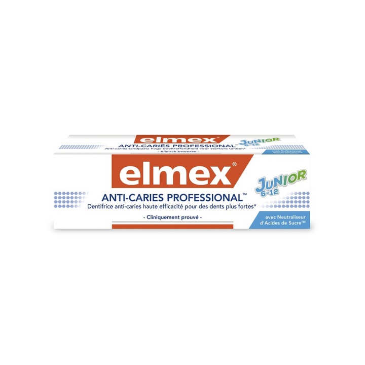 Fogkrém ELMEX Anti Caries Professional Junior 6-12 év 75 ml