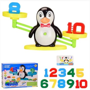 Jucarie pinguin tip balanta, matematica educativa pentru acasa, gradinita, copii de varsta prescolara de 3, 4, 5, 6, 7 ani - pentru invatare, educatie STEM, matematica interactiva, numarare Jucarie pinguin tip balanta, matematica educativa pentru acasa, gradinita, copii de varsta prescolara de 3, 4, 5, 6, 7 ani - pentru invatare, educatie STEM, matematica interactiva, numarare