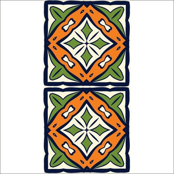 Set stickere autocolante faianta decorativa 20cm x 40cm model stea si contur albastru Set stickere autocolante faianta decorativa 20cm x 40cm model stea si contur albastru