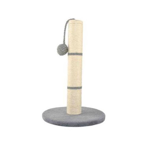Ansamblu de joaca pentru pisici, tip stalp cu jucarie, 45x29.5 cm, gri
