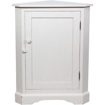 Dulap de colt - alb antichizat,TUSCAN FURNITURE, Lemn masiv, 50 x 50 x 92 cm Dulap de colt - alb antichizat,TUSCAN FURNITURE, Lemn masiv, 50 x 50 x 92 cm