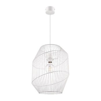 Pendul sfera GoodHome Tsolma, alb, 1xE27, cablu reglabil, design modern Pendul sfera GoodHome Tsolma, alb, 1xE27, cablu reglabil, design modern