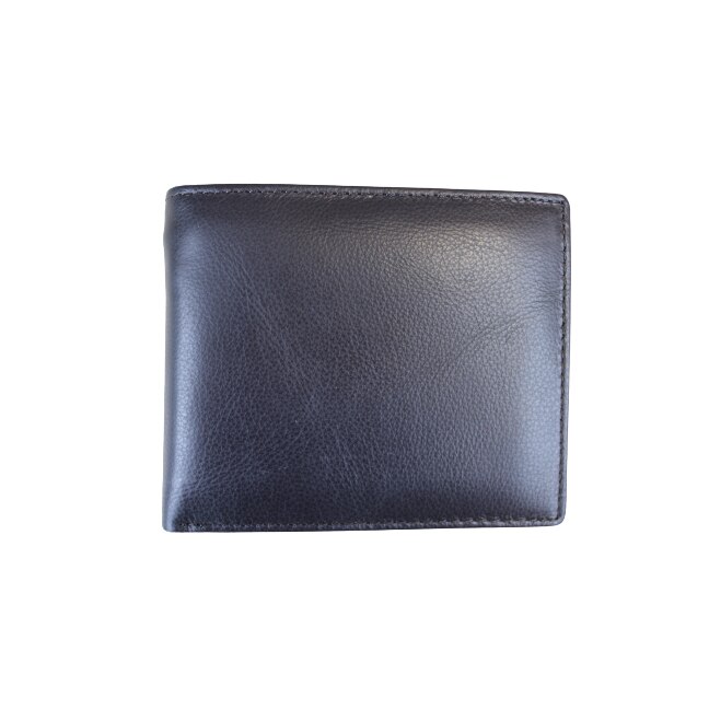 Portofel barbatesc din piele naturala, Hassion, F056 Dark Brown
