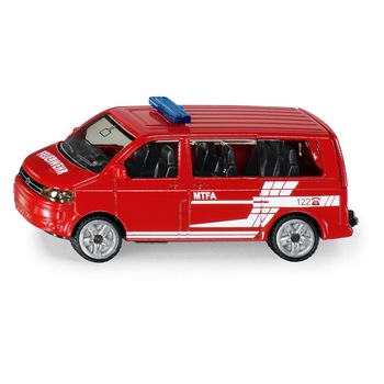 Jucarie metalica Volkswagen T5 Multivan de pompieri interventie 122 SIKU AUSTRIA 1460 Scara 1:55 Jucarie metalica Volkswagen T5 Multivan de pompieri interventie 122 SIKU AUSTRIA 1460 Scara 1:55