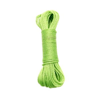 Snur franghie din Polipropilena, grosime 5mm, lungime 25m, verde neon Snur franghie din Polipropilena, grosime 5mm, lungime 25m, verde neon