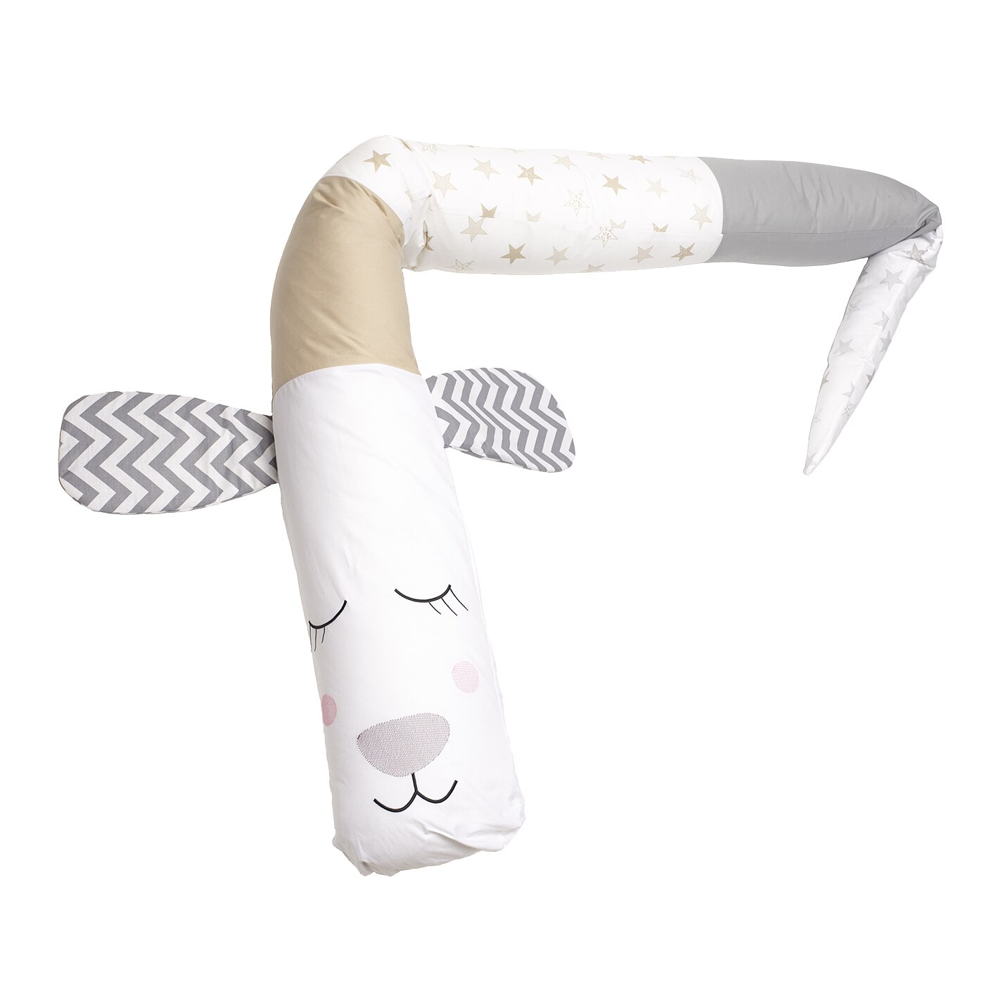 Protectie laterala patut, Catelul somnoros, 180 cm