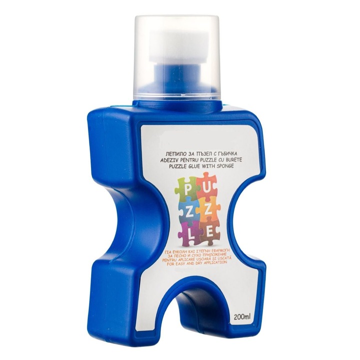 Puzzle ragasztókészlet, szivacs, Actual Investing, 200 ml