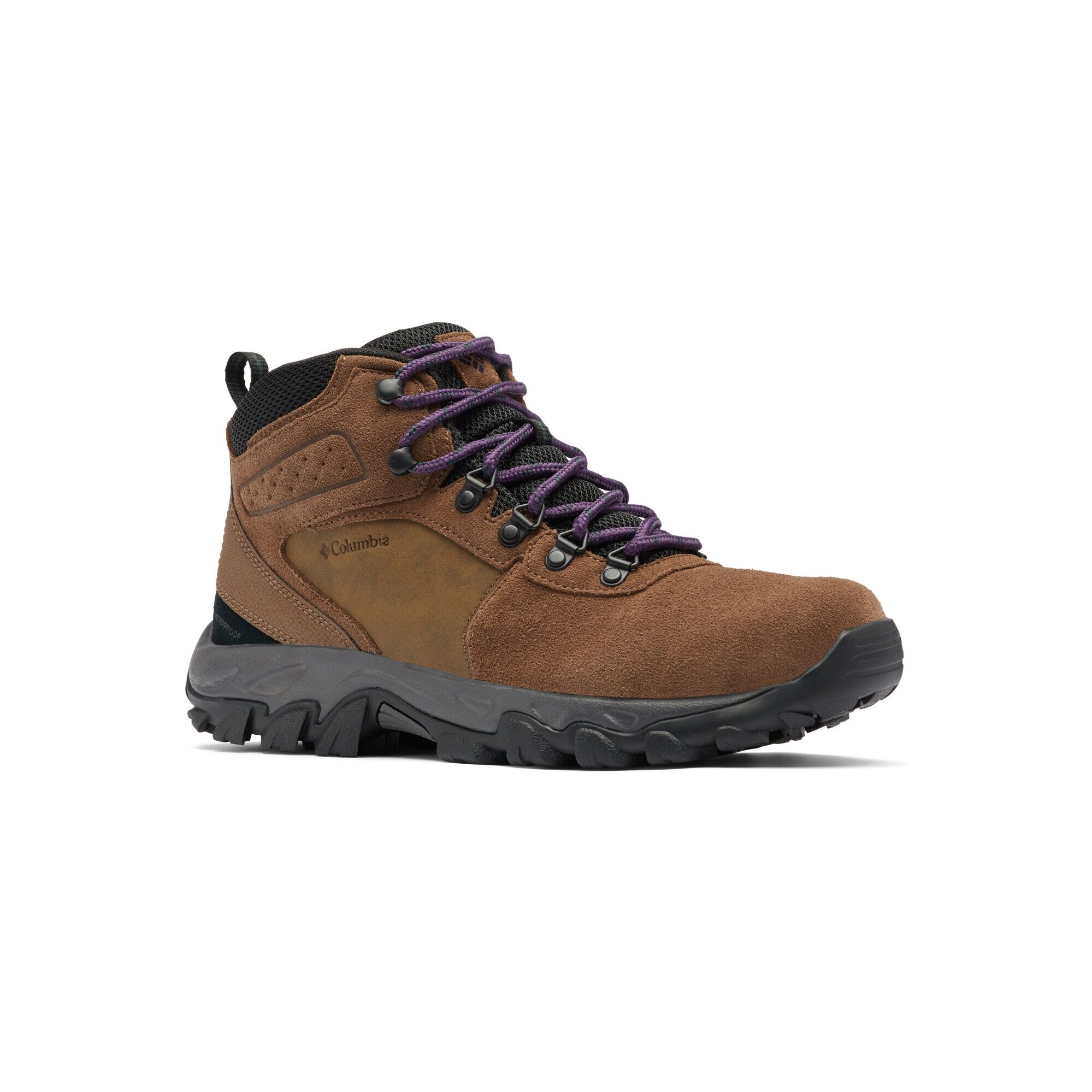 Ghete pentru drumetii, Columbia Newton Ridge Plus II Suede Wp, Maro