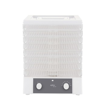 Deshidrator-uscator de alimente GALLET QUIMPER DES122, 250 W, 8 niveluri, gri cu alb Deshidrator-uscator de alimente GALLET QUIMPER DES122, 250 W, 8 niveluri, gri cu alb