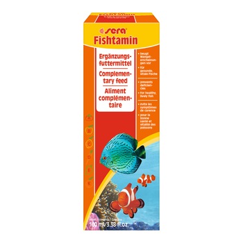 Vitamine pesti acvariu Sera Fishtamin 100ml Vitamine pesti acvariu Sera Fishtamin 100ml