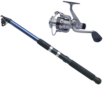 Set lanseta telescopica Diamant alb 3 m si mulineta FS 5000, putere de aruncare 40-80 g Set lanseta telescopica Diamant alb 3 m si mulineta FS 5000, putere de aruncare 40-80 g