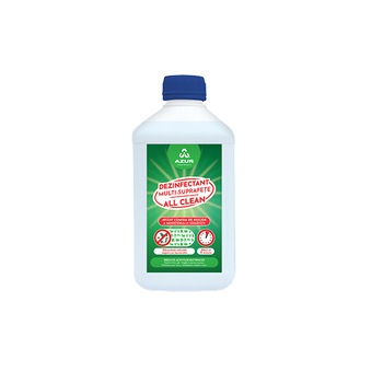 Dezinfectant multi-suprafete All Clean, Azur, 1 l Dezinfectant multi-suprafete All Clean, Azur, 1 l