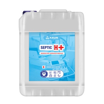 Dezinfectant suprafete medicale Septic H+, Azur, 10 l Dezinfectant suprafete medicale Septic H+, Azur, 10 l