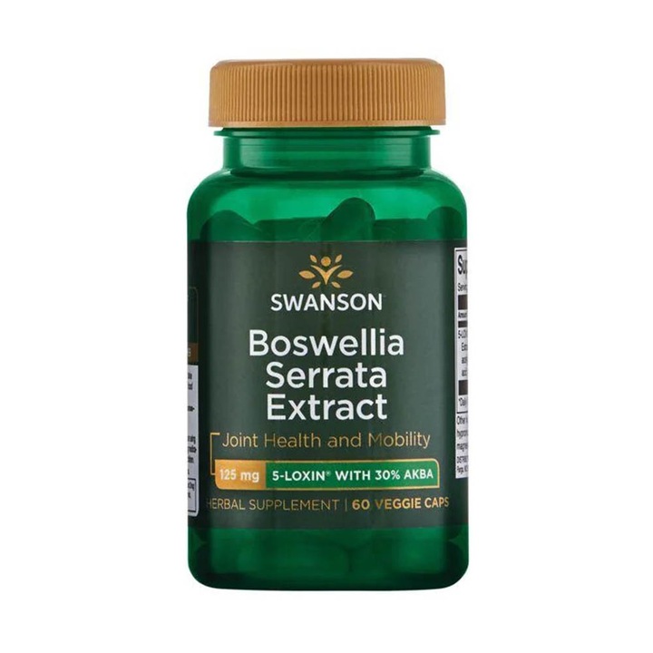 Boswellia Serrata Extract, 125 mg, Swanson, 60 capsule SWU770