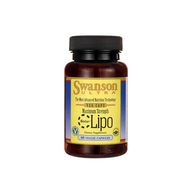 Supliment Alimentar, Swanson, Maximum Strength Biocore Lipo, 60 capsule