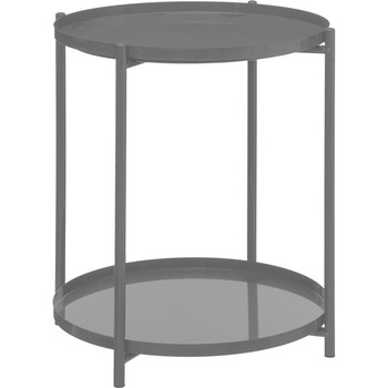 Masuta cafea Loft 42cm metal gri Masuta cafea Loft 42cm metal gri