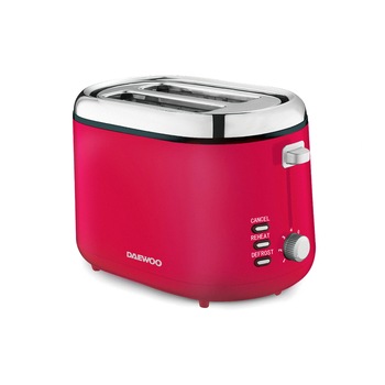 Prajitor de paine Daewoo DBT705R cu puterea de 900W Prajitor de paine Daewoo DBT705R cu puterea de 900W