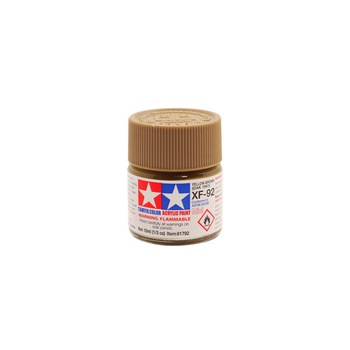 Vopsea acrilica pentru modelism Tamiya 81792 XF-92 Yelow Brown DAK 1941 (matt) 10ml TAM XF921 Vopsea acrilica pentru modelism Tamiya 81792 XF-92 Yelow Brown DAK 1941 (matt) 10ml TAM XF921