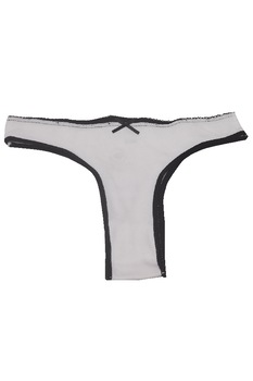 Chiloti Brazilieni Mini Back 3D, Alb Chiloti Brazilieni Mini Back 3D, Alb