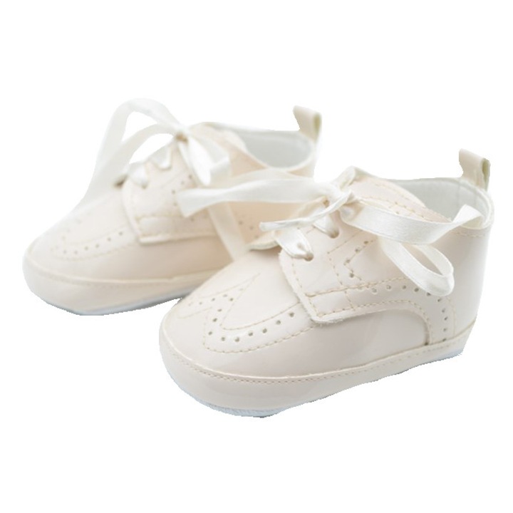 Elegáns csizma fiúknak Mini Junior BTB17-C-10-0-3 hónapos, Cream 17 EU