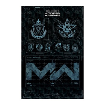 Poster Call of Duty Modern Warfare Fractions , 61x91.5cm, Negru Poster Call of Duty Modern Warfare Fractions , 61x91.5cm, Negru
