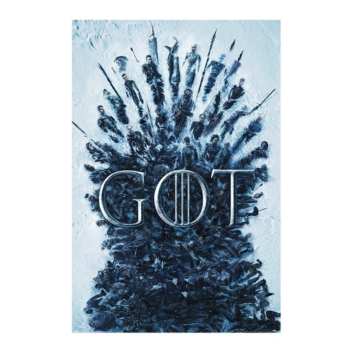 Poster Game of Thrones Throne Of The Dead , 61x91.5cm, Negru