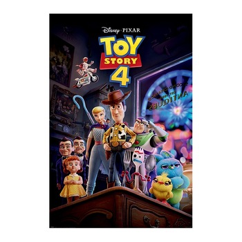 Poster Toy Story 4 Antique Shop Anarchy , 61x91.5cm, Negru Poster Toy Story 4 Antique Shop Anarchy , 61x91.5cm, Negru