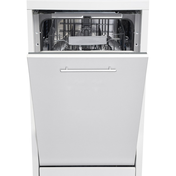 Heinner HDW-BI4592TE++ Beépíthető mosogatógép, 45cm, 10 teríték, 9 program, E energiaosztály, fehér