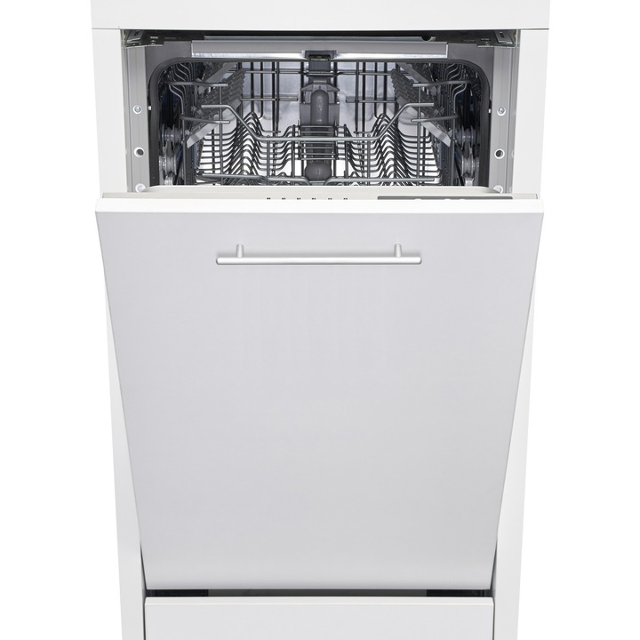 Heinner HDW-BI4506IE++ Teljesen beépíthető mosogatógép, 45 cm, 10 teríték, 6 program, E energiaosztály