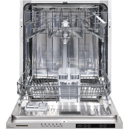 Masina de spalat vase incorporabila Heinner HDW-BI6006IE++, 12 Seturi, 6 programe, Clasa E, Aquastop, 60 cm