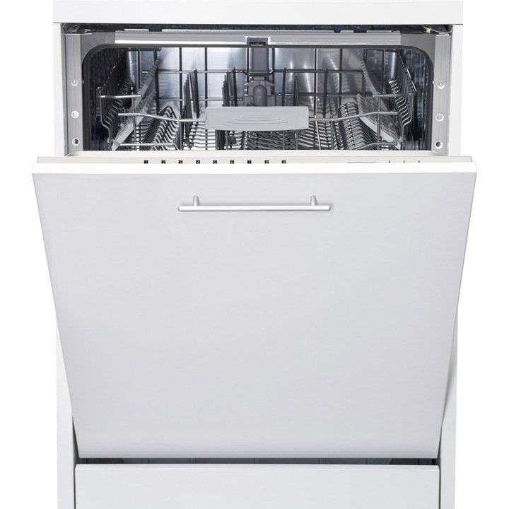 Heinner HDW-BI6092TE++ Beépíthető mosogatógép, 60cm, 12 teríték, 9 program, E energiaosztály, inox