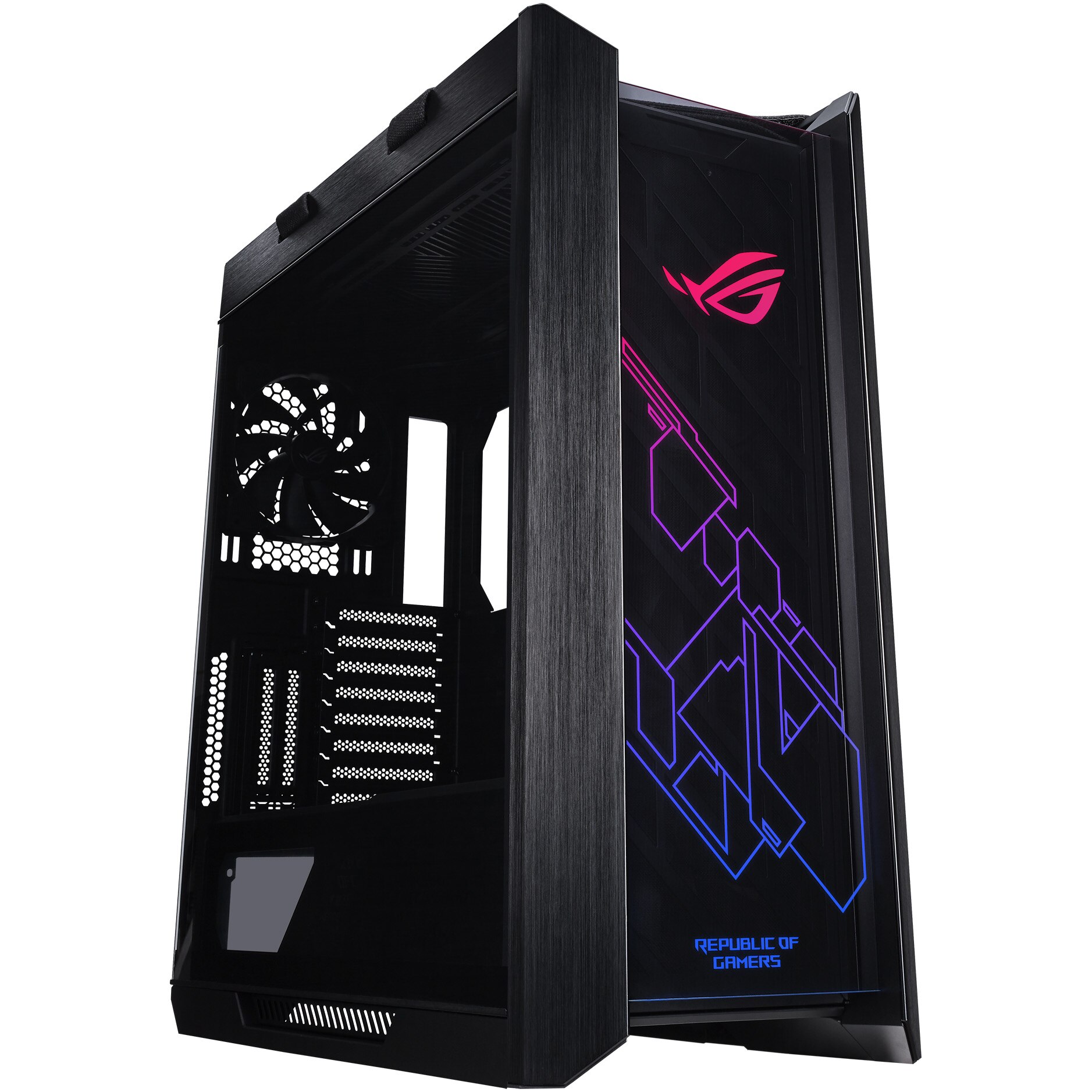 Carcasa ASUS ROG Strix Helios, Mid-Tower, fara sursa, E-ATX, Black