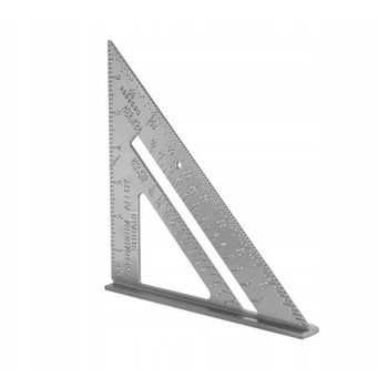 Echer tamplar/dulgher, aluminiu, triunghiular, 180x3 mm, Richmann Echer tamplar/dulgher, aluminiu, triunghiular, 180x3 mm, Richmann