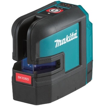 Nivela cu doua linii laser, model SK105DZ, Makita, culoare rosie, 25m Nivela cu doua linii laser, model SK105DZ, Makita, culoare rosie, 25m