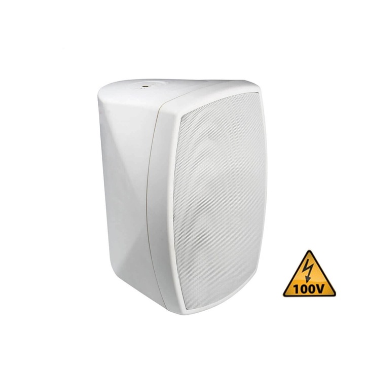 Power Dynamics ISPT-6W (6,5″) 2 utas fali hangfal 4-150W, 8 Ohm/100V – fehér