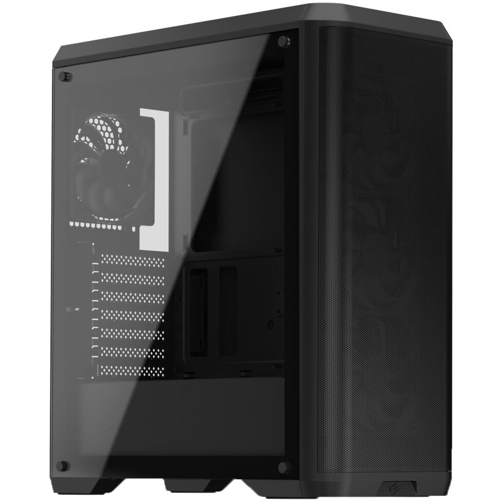 Carcasa SilentiumPC Ventum VT4V TG, Mid-Tower, fara sursa, ATX, Black